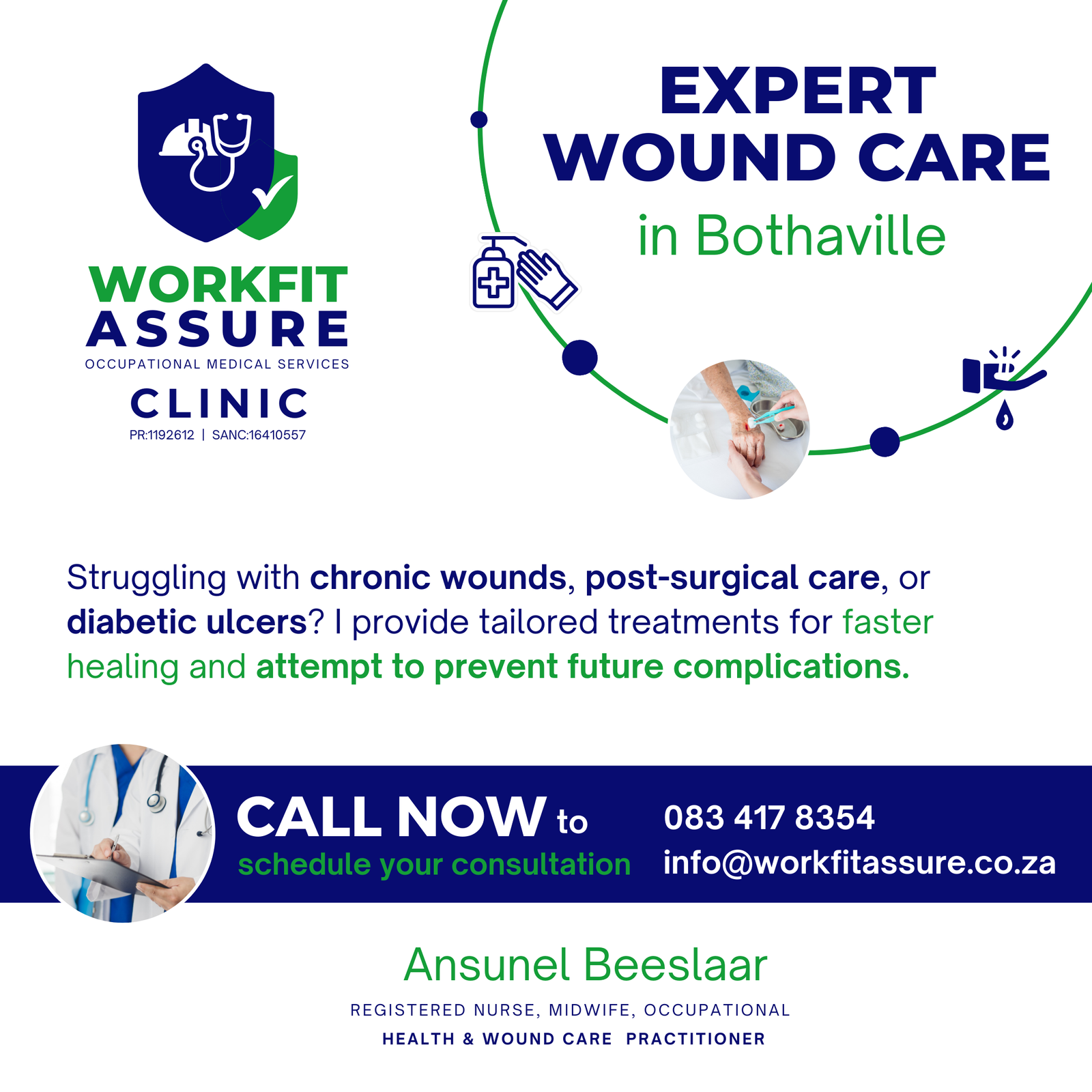 Wound Care Experts In Bothaville Number